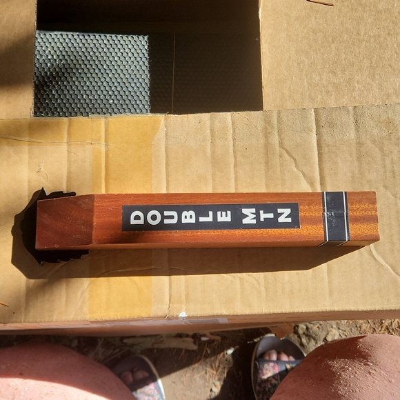 Vintage Double Mountain Beer Tap Handle - Picture 2 of 3